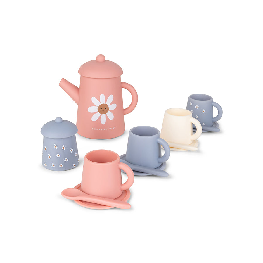Thee Speelset – Daisy Flower Print